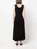 scoop-neck maxi dress