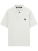 monogram-embroidered cotton polo shirt