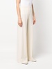 wide-leg cashmere knitted trousers