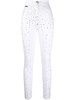 rhinestone-embellished skinny jeans 