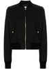 cropped bomber jacket