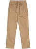 high-waist tapered trousers