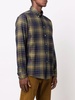 tartan check-print long-sleeved shirt