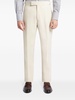 straight-leg tailored trousers