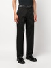 straight-leg chino trousers 