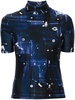 abstract-print T-shirt