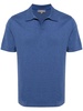 fine-knit polo shirt