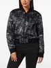 jungle-print bomber jacket