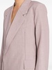 single-breasted wool blazer