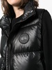 logo-patch padded gilet