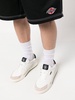 logo-embroidered knee-length shorts