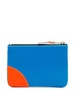 Super Fluo leather pouch