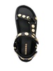 stud-detail leather sandas