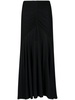 Nadira ruched maxi skirt