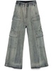 Double Cargo Jumbo Belas jeans