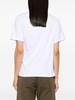 inverted-pleats cotton T-shirt