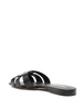 SAINT LAURENT 24SS Women's Sandals - Black Mule/Slipper Combo