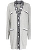 curly longline cardigan