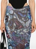 The Blue Butterfly pencil skirt 