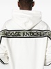 Deschamps zipped-logo hoodie