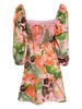 Sip Sip floral-print cotton mini dress