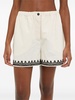 Akasha cotton-blend shorts