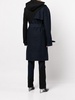 Belinda denim trench coat