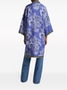 Kesa floral-print silk robe