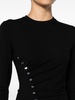 asymmetric studded T-shirt