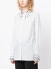 Paola stud-detail poplin shirt