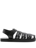 Tilemachos flat leather sandals