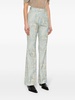 Ray high-waist flared trousers