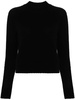 mock-neck cashmere jumper