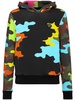 camouflage-print hoodie