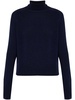 roll-neck wool jumper