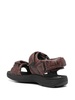 x Clarks snakeskin-print sandals