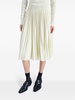 Margo pleated midi skirt