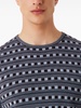 check-pattern wool-blend jumper