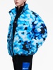 logo-print puffer jacket