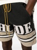 logo-embroidered cotton shorts 