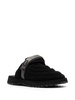 Zavo touch-strap corduroy slippers