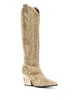 Strass CowBoy calf-length boots