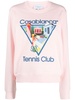 Tennis Club print sweatshirt