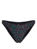 geometric-print high-leg bikini bottoms