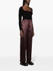 Vione silk-blend trousers