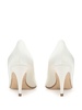 SR1 Bridal 75mm satin pumps