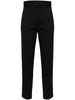 high-waist tailored trousers