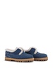 Yacht shearling-trim denim loafers 