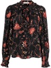 Philipa floral-print blouse