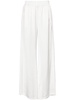 satin wide-leg trousers